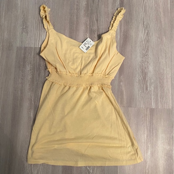 NWT Maurice’s yellow empire waist top size small - Picture 1 of 3